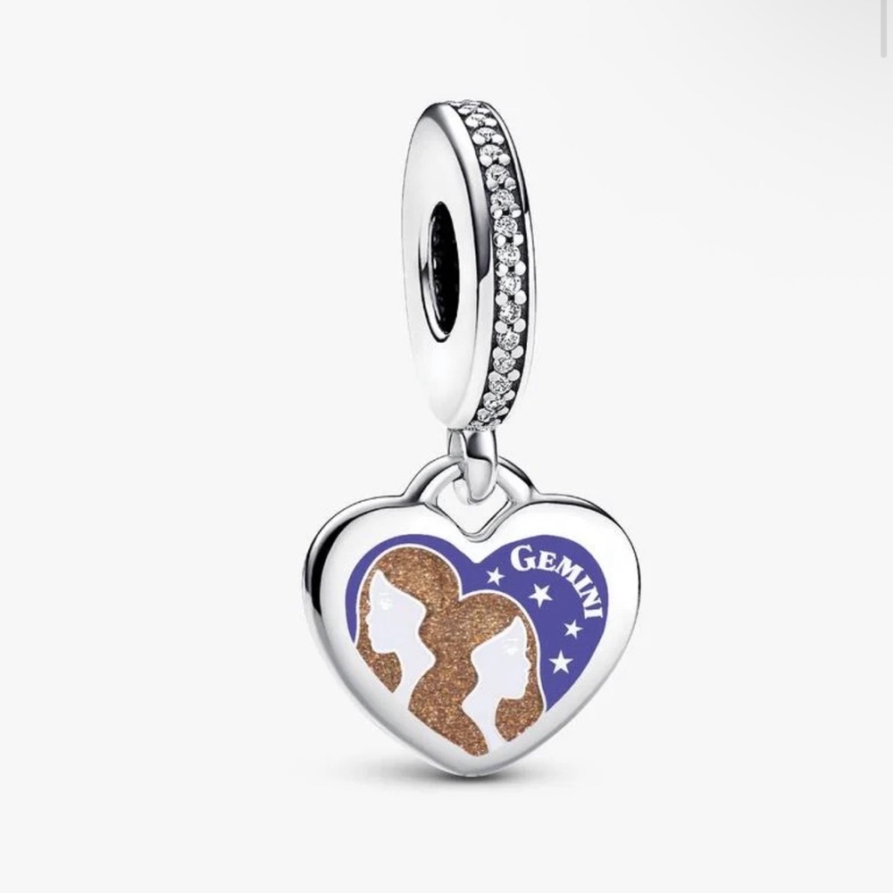 Authentic Pandora Gemini Dangle Charm